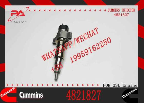 Construction Machinery Loader Bulldozer Excavator QSL ISC XPI Engine Fuel Injector Common Rail Injector 2897414 4327072 4821827
