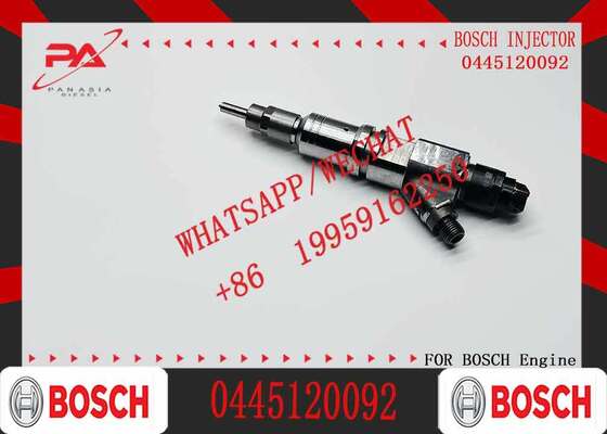 Common Rail Injector 0445120092 0445120282 504194432 for 3.0L F1C Engine for Box Trucks, Passenger Buses, Chassis Trucks
