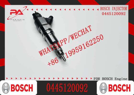 Common Rail Injector 0445120092 0445120282 504194432 for 3.0L F1C Engine for Box Trucks, Passenger Buses, Chassis Trucks
