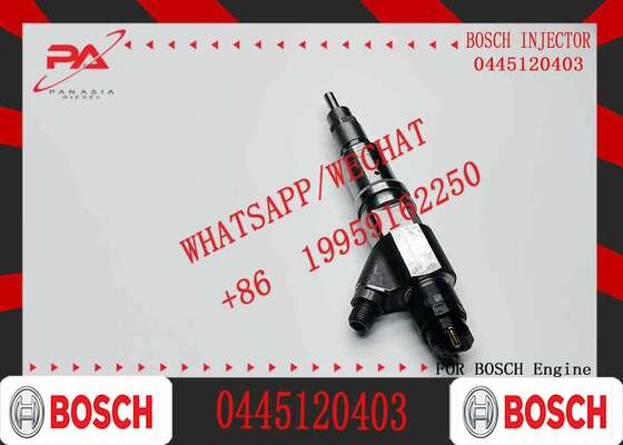 Truck Engine Parts Common Rail Diesel Fuel Injector 0445120402 0445120403 with DLLA133P2491 and F00RJ02472