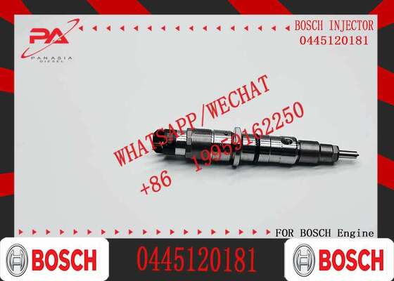 Diesel Engine Auto Parts Diesel Fuel Injector Common Rail Injector 0445120181 0445120299 0445120392