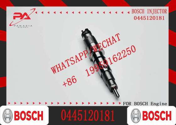 Diesel Engine Auto Parts Diesel Fuel Injector Common Rail Injector 0445120181 0445120299 0445120392