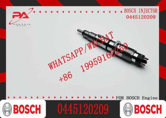 High Quality Injector Excavator Engine Injectors 0445120206 0445120207 0445120209