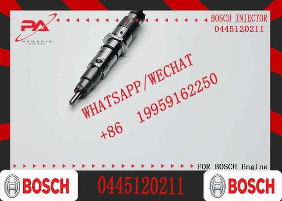 Truck Engine Parts Diesel Fuel Injector 0445120211 0445120151 0 445 120 211 0 445 120 151 with DLLA143P1528 and F00RJ02130