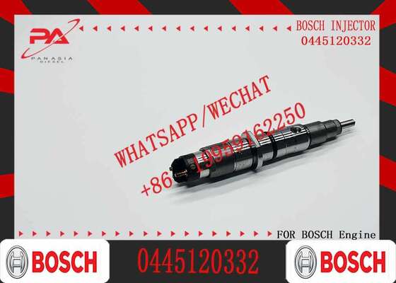 Truck Engine Injector Housing with Injection Valves for 0445120332 0445120336 0445120269 0445120177 Can Be Used for 0445120161