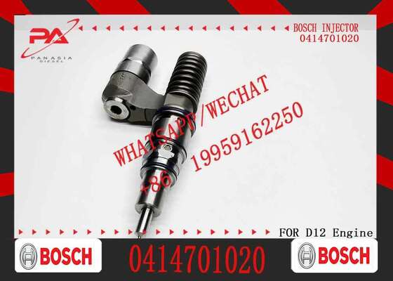 Diesel Unit Fuel Injector 0414701080 0414701020 0414701028 0414701081 1440580 2146271 0574394 for DC12 DC16 Engine