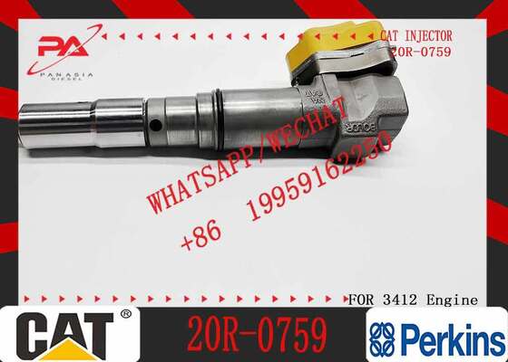 CAT 3412 Truck Engine Fuel Injector 198-4752 104-3377 20R-0759 for Spray Valve System Spare Parts