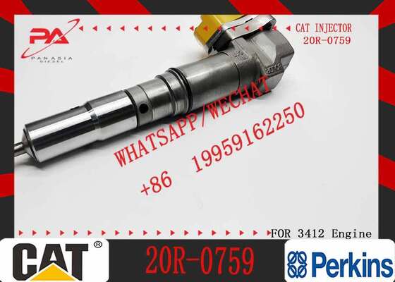 CAT 3412 Truck Engine Fuel Injector 198-4752 104-3377 20R-0759 for Spray Valve System Spare Parts