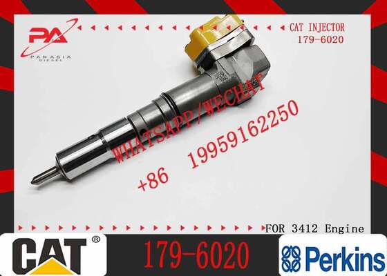 CAT Engine Diesel Common Rail Injector 10R-1266 0R-8786 179-6020 for Commercial Truck High-pressure Common