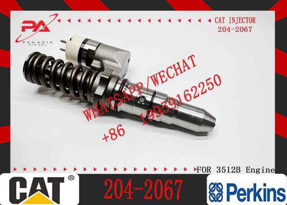 Fuel Injector 204-2067 2042067 Diesel Engine Fuel Injector 10r-6162 10r6162 for Cat C15 C18c13c323406e 3512b