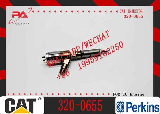 Affordable Excavator Engine Spare Parts Diesel Fuel Injector 320-0690 320-0677 321-3600 320-0655 10R-7675 for C6.6 Diesel Engine