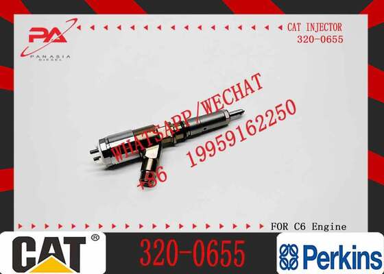 Affordable Excavator Engine Spare Parts Diesel Fuel Injector 320-0690 320-0677 321-3600 320-0655 10R-7675 for C6.6 Diesel Engine