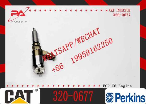 Diesel Injector 320-0677 320-0680 320-0690 10R-7671 2645A746 Fuel Injectors for CAT C4.4 C6.6 Engine Construction Accessories