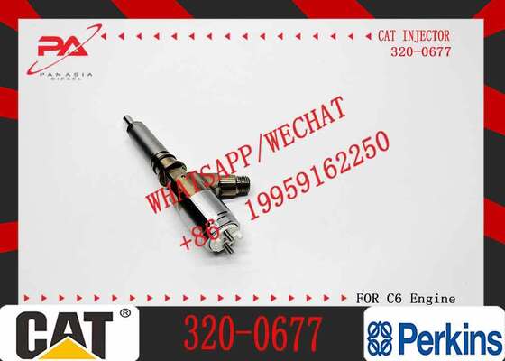 Diesel Injector 320-0677 320-0680 320-0690 10R-7671 2645A746 Fuel Injectors for CAT C4.4 C6.6 Engine Construction Accessories