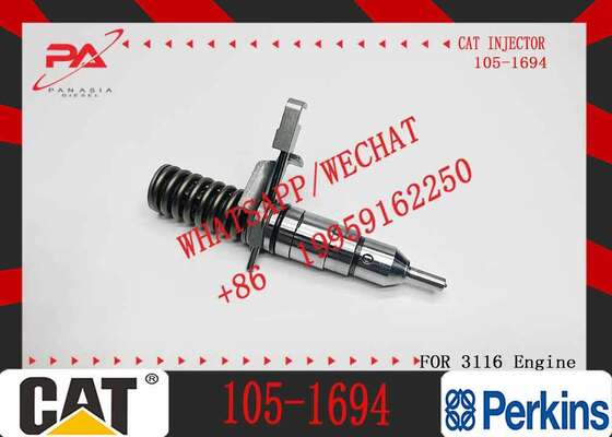 Diesel Common Rail Fuel Injector 101-4561 101-8673 102-7038 105-1694 2113023 Compatible with Excavator Engine Mechanical Part
