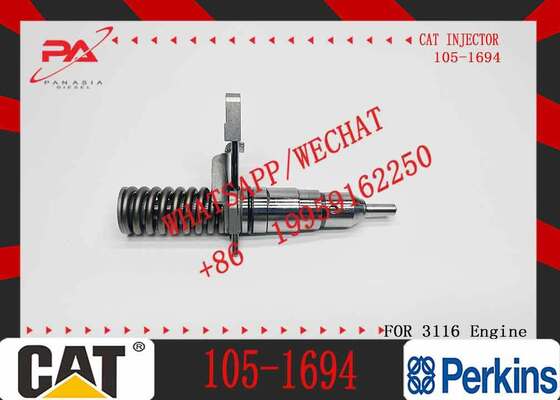 Diesel Common Rail Fuel Injector 101-4561 101-8673 102-7038 105-1694 2113023 Compatible with Excavator Engine Mechanical Part