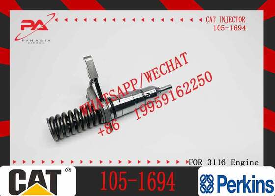 Diesel Common Rail Fuel Injector 101-4561 101-8673 102-7038 105-1694 2113023 Compatible with Excavator Engine Mechanical Part