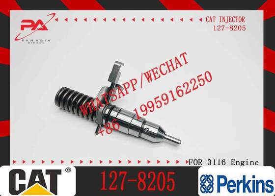 Excavator Engine Parts Fuel Injector 127-8216 1278216 Injector 127-8205 127-8222 for CAT Cater-pillar Engine 3116 3114 3126