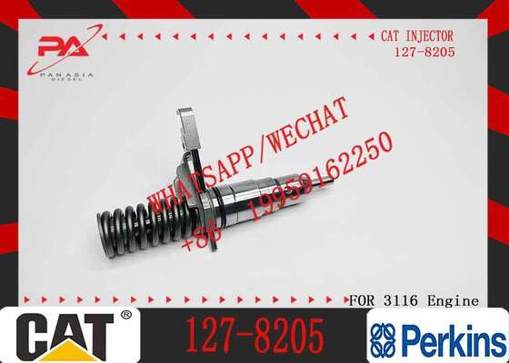 Excavator Engine Parts Fuel Injector 127-8216 1278216 Injector 127-8205 127-8222 for CAT Cater-pillar Engine 3116 3114 3126