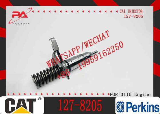 Excavator Engine Parts Fuel Injector 127-8216 1278216 Injector 127-8205 127-8222 for CAT Cater-pillar Engine 3116 3114 3126