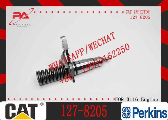 Excavator Engine Parts Fuel Injector 127-8216 1278216 Injector 127-8205 127-8222 for CAT Cater-pillar Engine 3116 3114 3126