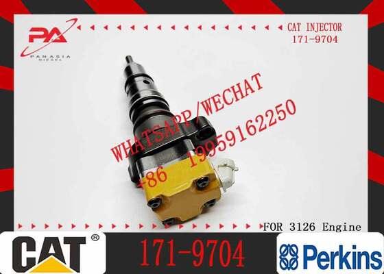 171-9704 1719704 Diesel Engine Parts Injector Fuel Injector Common Rail Injector Assy for C-aterpillar for C-AT 3126B 3126E 120H