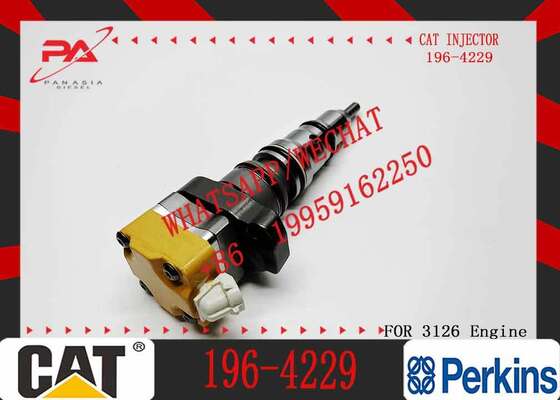 PINDUN New High Quality Diesel Fuel Injector Assembly for 3126B Engine 10R0782 10R-0782 196-4229 1964229 Stainless Steel 6 Month