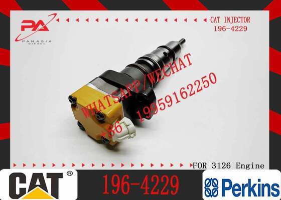 PINDUN New High Quality Diesel Fuel Injector Assembly for 3126B Engine 10R0782 10R-0782 196-4229 1964229 Stainless Steel 6 Month