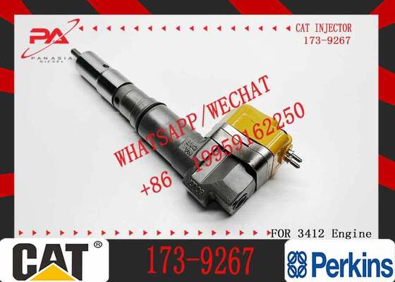 YUE CAI Fuel Injector Assembly 1799380 179-9380 for Engine 3412 173-4061 173-9267 173-9268 174-7527 191-3005 198-4752