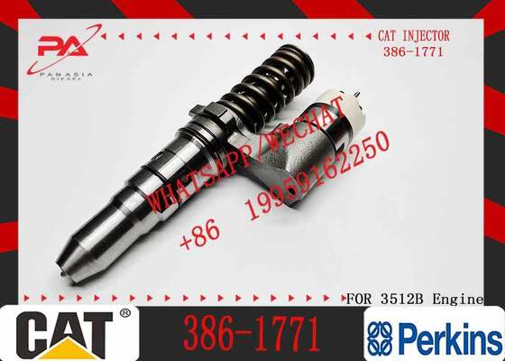 Best-selling and Durable Construction Machinery Fuel Injector 386-1754 386-1771 386-1767 for Caterpillar CAT 3508B 3512B Engine