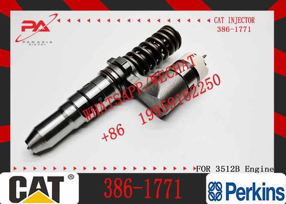 Best-selling and Durable Construction Machinery Fuel Injector 386-1754 386-1771 386-1767 for Caterpillar CAT 3508B 3512B Engine
