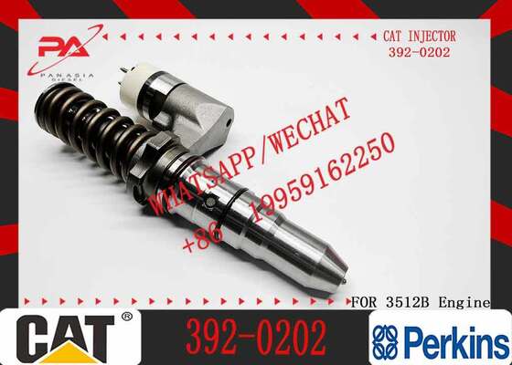 Construction Machinery Parts Fuel Injector New Common Rail Injector 392-0202 3920202 for Diesel Engine 3516B 3512B