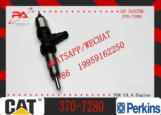 295050-0331 Fuel Injector 370-7280 3707280 for Perkins C4.4 C7.1 Excavator Wheel Loader Common Rail Diesel Engine