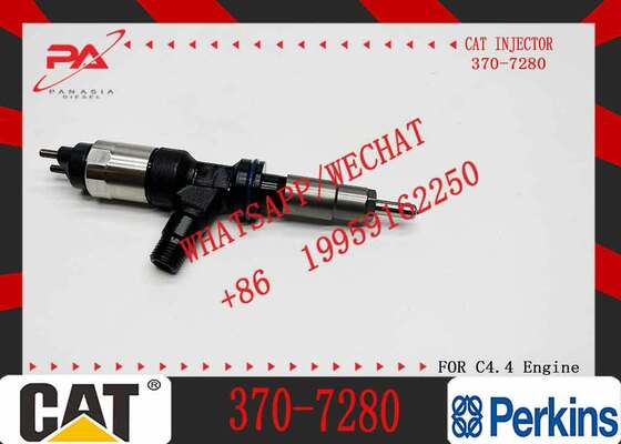 295050-0331 Fuel Injector 370-7280 3707280 for Perkins C4.4 C7.1 Excavator Wheel Loader Common Rail Diesel Engine