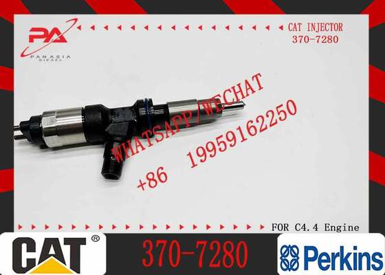 295050-0331 Fuel Injector 370-7280 3707280 for Perkins C4.4 C7.1 Excavator Wheel Loader Common Rail Diesel Engine