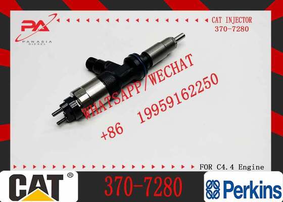 295050-0331 Fuel Injector 370-7280 3707280 for Perkins C4.4 C7.1 Excavator Wheel Loader Common Rail Diesel Engine