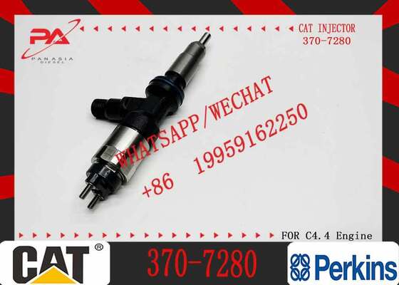 295050-0331 Fuel Injector 370-7280 3707280 for Perkins C4.4 C7.1 Excavator Wheel Loader Common Rail Diesel Engine