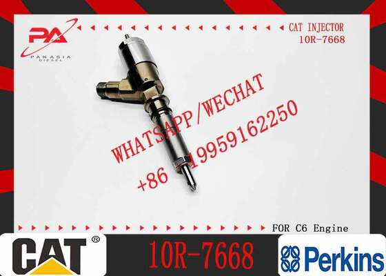 3210990 Fuel Injector 321-0990 2645a743 10R-7668 for 320D C6.6 Diesel Engine Wheel Tractor 613G Common Rail Injection Valve