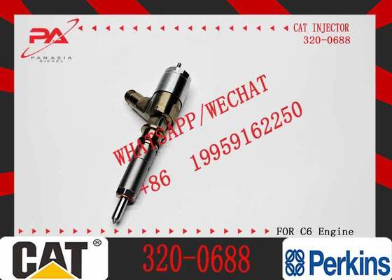 320-0688 Common Rail Diesel Engine Spare Parts Injector 2645A747 10R-7939 320-0688 for Caterpillar 320d for Perkins C6.6