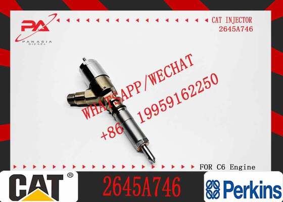 High Quality CAT 320D 323D C6.6 C4.4 Common Rail Diesel Engine Injectors 2645A746 320-0677 Fuel Injector for Caterpillar Parts