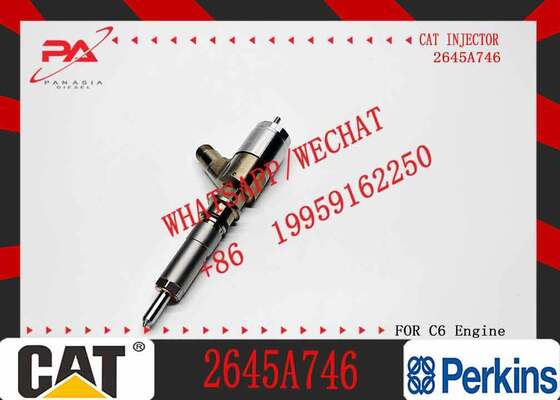 High Quality CAT 320D 323D C6.6 C4.4 Common Rail Diesel Engine Injectors 2645A746 320-0677 Fuel Injector for Caterpillar Parts