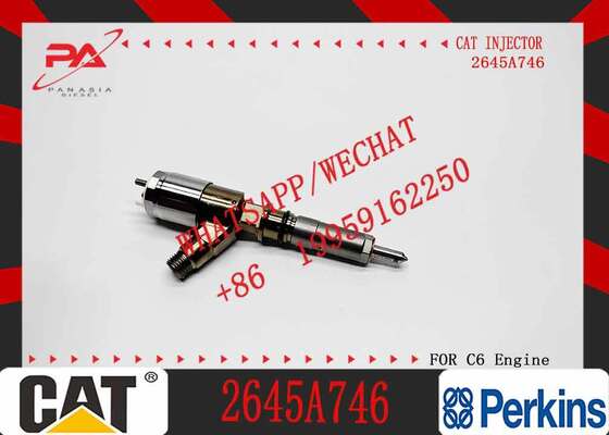 High Quality CAT 320D 323D C6.6 C4.4 Common Rail Diesel Engine Injectors 2645A746 320-0677 Fuel Injector for Caterpillar Parts