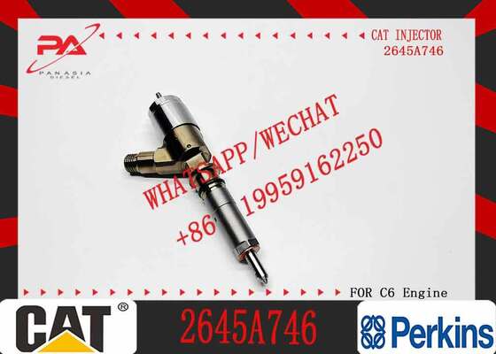 High Quality CAT 320D 323D C6.6 C4.4 Common Rail Diesel Engine Injectors 2645A746 320-0677 Fuel Injector for Caterpillar Parts