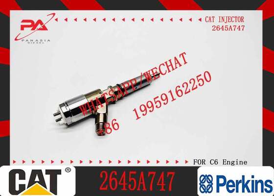 Factory Direct Supply Common Rail 320D Injector 2645A747 320-0680 3200680 for Caterpillar perkins C6.6 Engine CAT 320D Injector