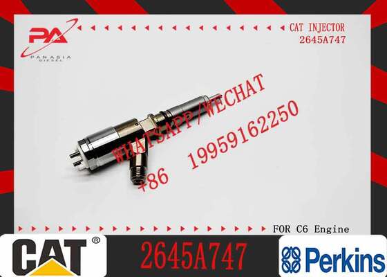 Factory Direct Supply Common Rail 320D Injector 2645A747 320-0680 3200680 for Caterpillar perkins C6.6 Engine CAT 320D Injector