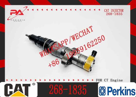 Caterpillar Fuel Injector 268-1835 268-1840 Suitable for Caterpillar Cat C7 C9 Engine 962H 950H Wheel Loader Ap-755 Asphalt Paver