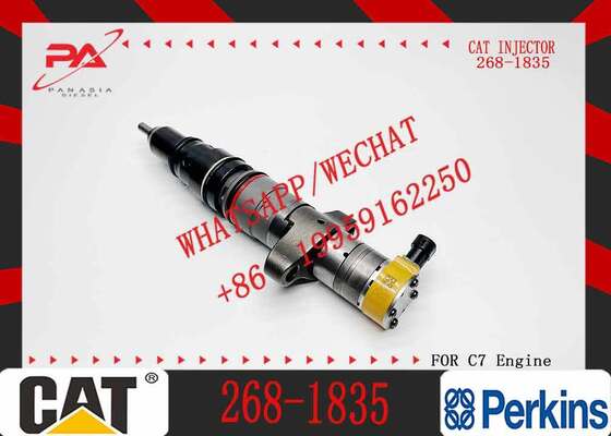 Caterpillar Fuel Injector 268-1835 268-1840 Suitable for Caterpillar Cat C7 C9 Engine 962H 950H Wheel Loader Ap-755 Asphalt Paver