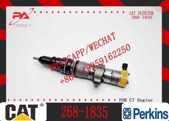 Caterpillar Fuel Injector 268-1835 268-1840 Suitable for Caterpillar Cat C7 C9 Engine 962H 950H Wheel Loader Ap-755 Asphalt Paver
