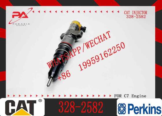 Caterpillar Construction Machinery Parts 950H 962H C7 Diesel Engine Common Rail Fuel Injector 328-2582 3282582
