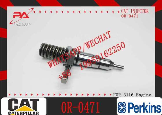 Caterpillar 3116 Fuel Injector 0R0471 Heavy Duty Diesel Injection Nozzle | CAT OEM Replacement Injector 4P-9077 | Fits Construction Mining Marine Generator Equipment